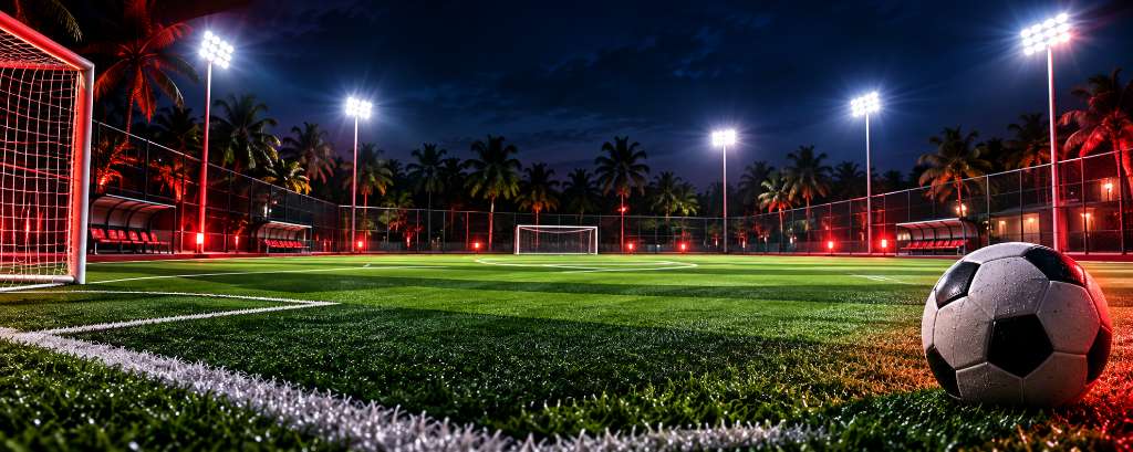 TurfFlow Football Ground